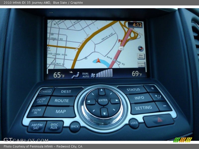 Blue Slate / Graphite 2010 Infiniti EX 35 Journey AWD