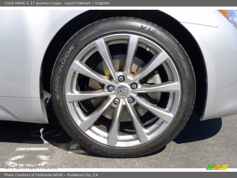  2009 G 37 Journey Coupe Wheel