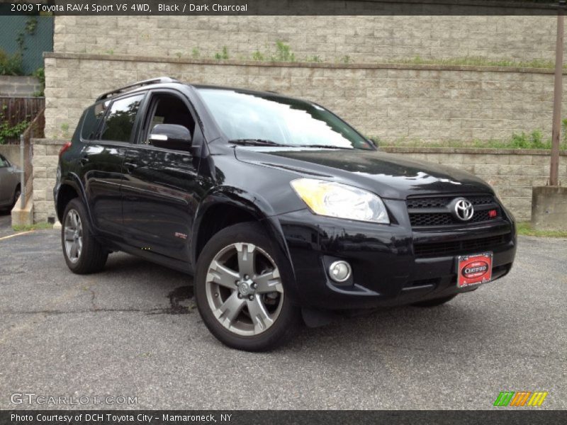 Black / Dark Charcoal 2009 Toyota RAV4 Sport V6 4WD