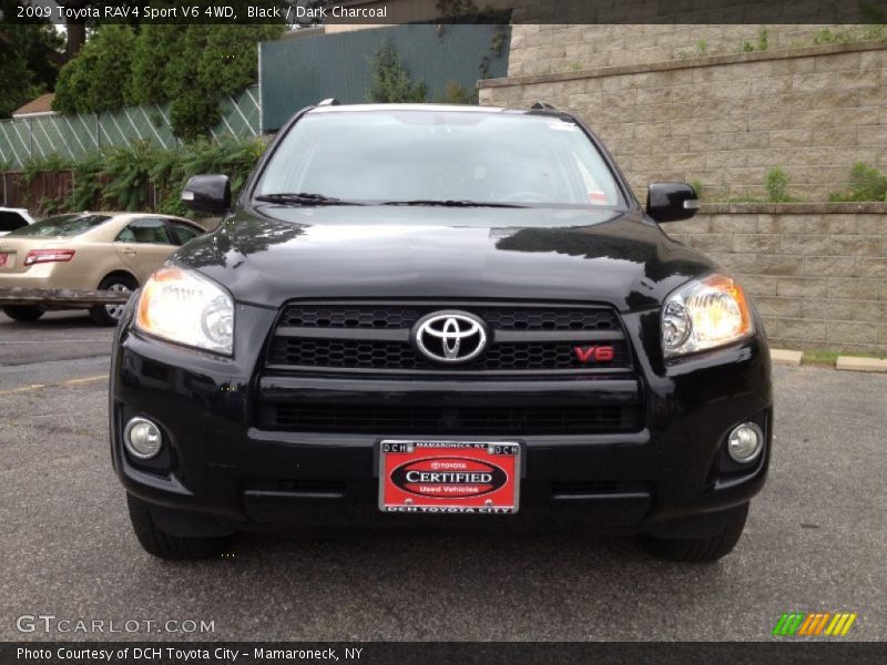 Black / Dark Charcoal 2009 Toyota RAV4 Sport V6 4WD