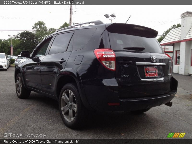 Black / Dark Charcoal 2009 Toyota RAV4 Sport V6 4WD