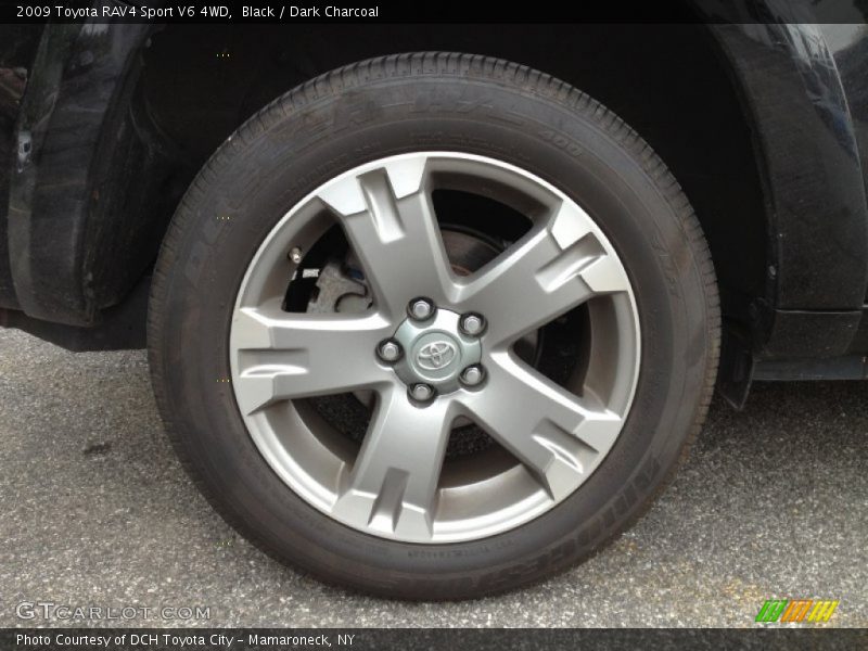 Black / Dark Charcoal 2009 Toyota RAV4 Sport V6 4WD