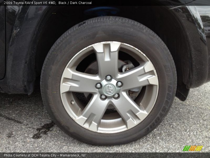 Black / Dark Charcoal 2009 Toyota RAV4 Sport V6 4WD