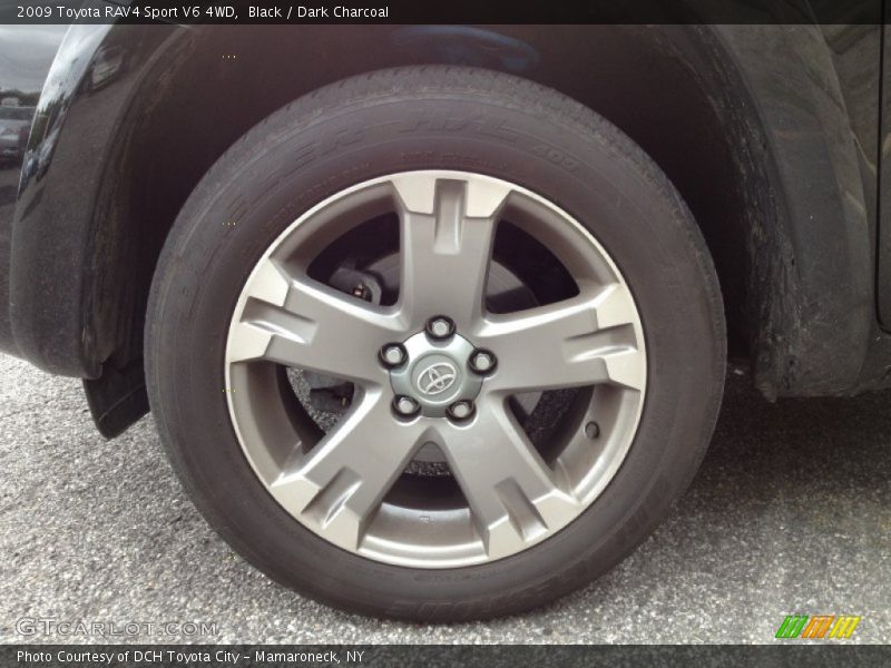 Black / Dark Charcoal 2009 Toyota RAV4 Sport V6 4WD