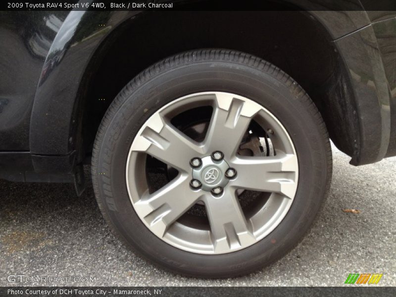 Black / Dark Charcoal 2009 Toyota RAV4 Sport V6 4WD