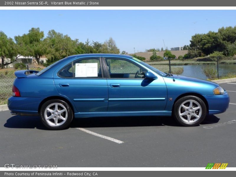  2002 Sentra SE-R Vibrant Blue Metallic