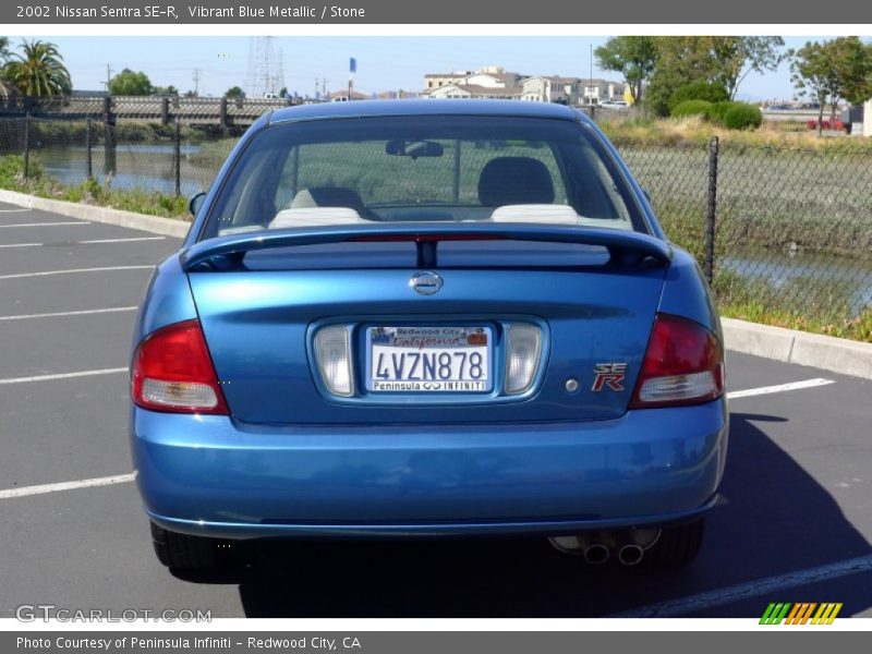 Vibrant Blue Metallic / Stone 2002 Nissan Sentra SE-R