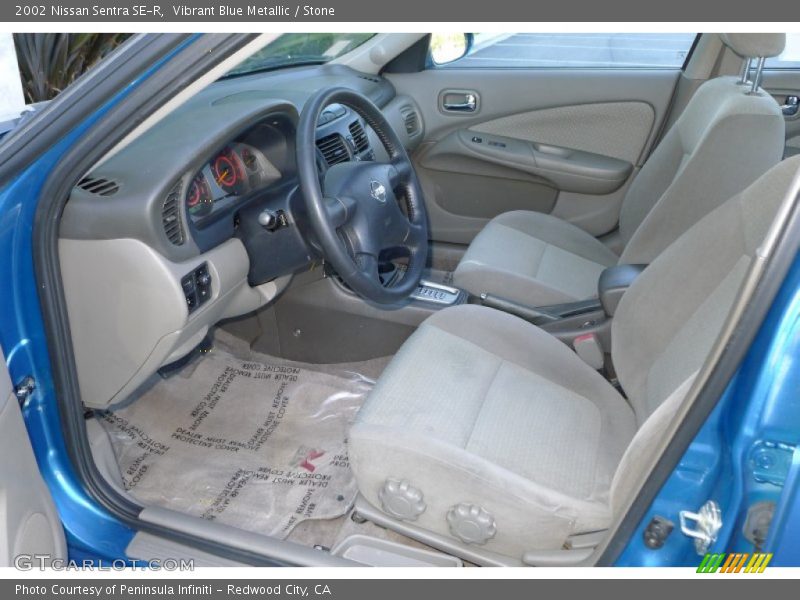  2002 Sentra SE-R Stone Interior