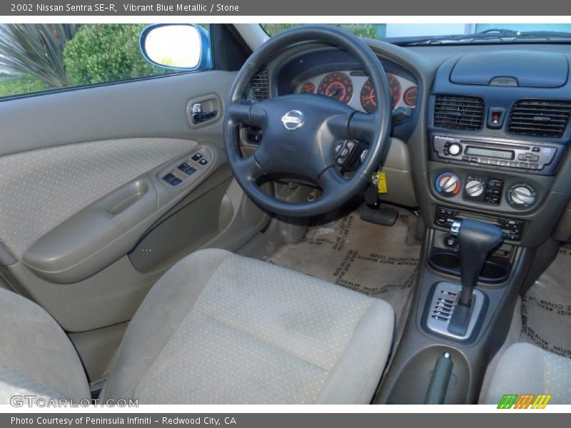 Vibrant Blue Metallic / Stone 2002 Nissan Sentra SE-R
