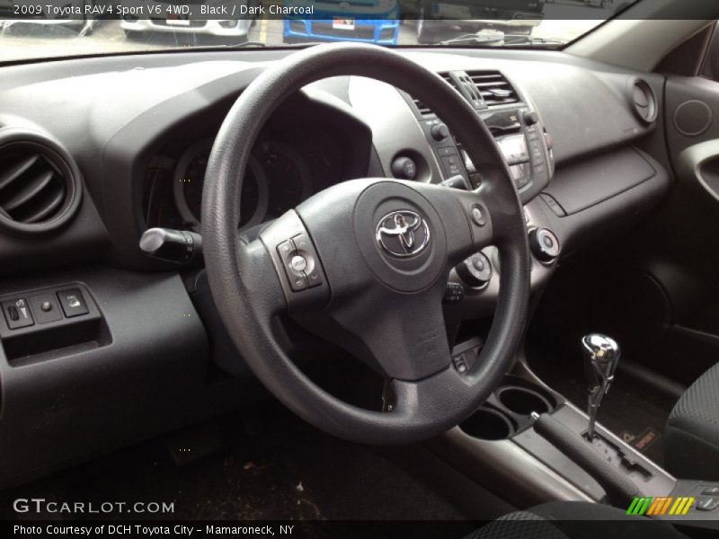 Black / Dark Charcoal 2009 Toyota RAV4 Sport V6 4WD