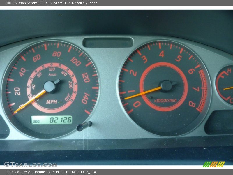  2002 Sentra SE-R SE-R Gauges