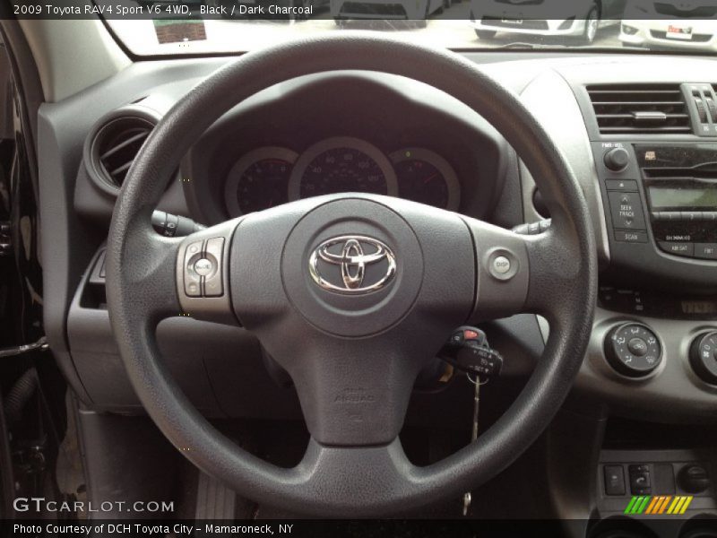 Black / Dark Charcoal 2009 Toyota RAV4 Sport V6 4WD