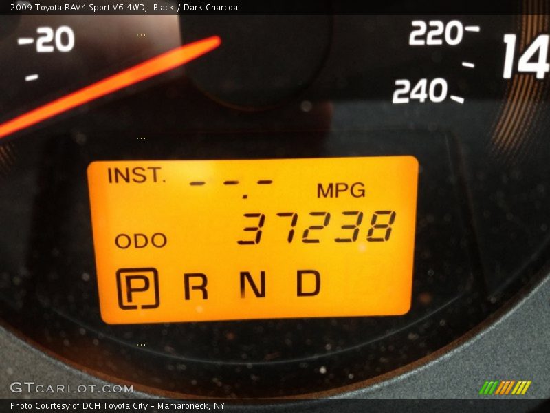 Black / Dark Charcoal 2009 Toyota RAV4 Sport V6 4WD