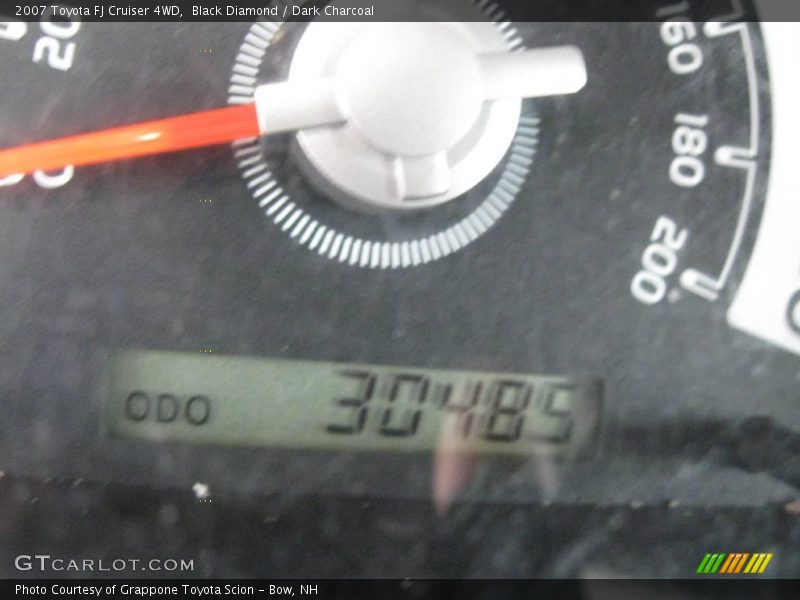 Black Diamond / Dark Charcoal 2007 Toyota FJ Cruiser 4WD