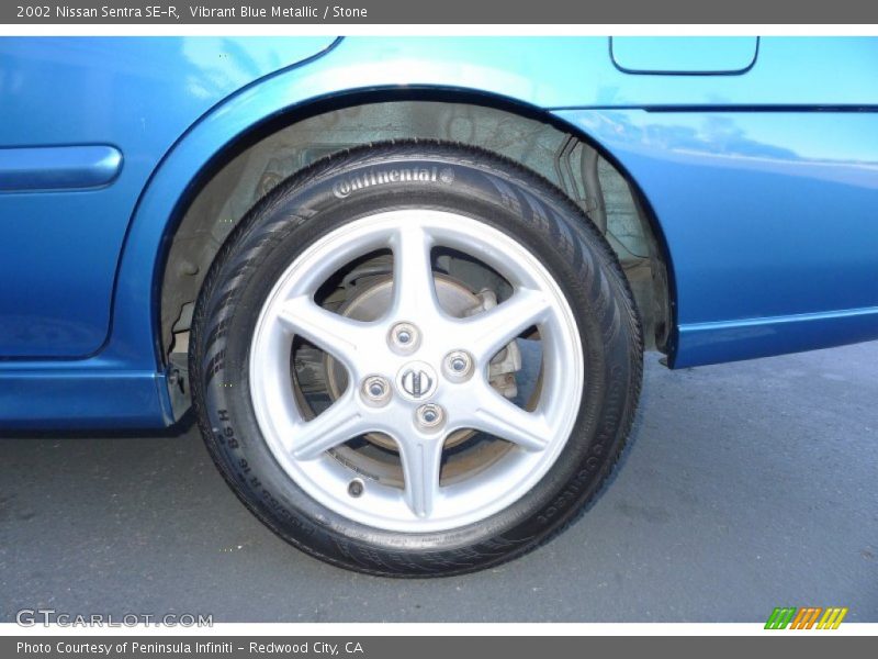 Vibrant Blue Metallic / Stone 2002 Nissan Sentra SE-R
