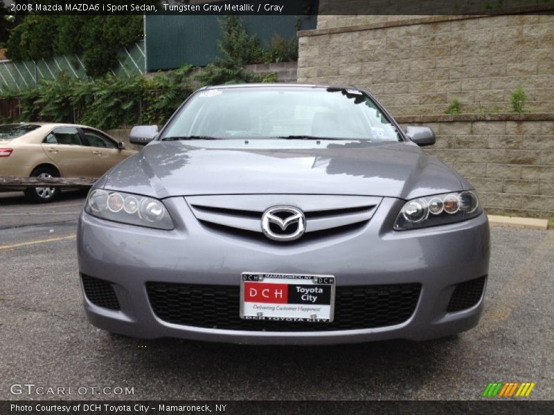 Tungsten Gray Metallic / Gray 2008 Mazda MAZDA6 i Sport Sedan