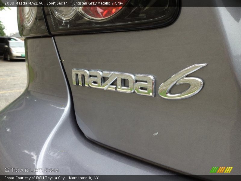 Tungsten Gray Metallic / Gray 2008 Mazda MAZDA6 i Sport Sedan