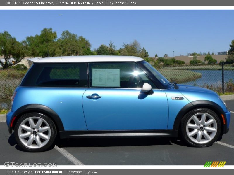  2003 Cooper S Hardtop Electric Blue Metallic