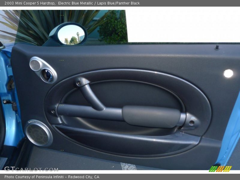 Electric Blue Metallic / Lapis Blue/Panther Black 2003 Mini Cooper S Hardtop