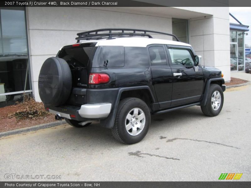 Black Diamond / Dark Charcoal 2007 Toyota FJ Cruiser 4WD