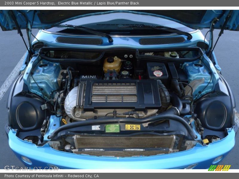  2003 Cooper S Hardtop Engine - 1.6 Liter Supercharged SOHC 16-Valve 4 Cylinder