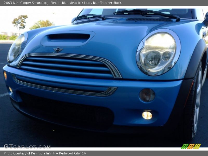 Electric Blue Metallic / Lapis Blue/Panther Black 2003 Mini Cooper S Hardtop