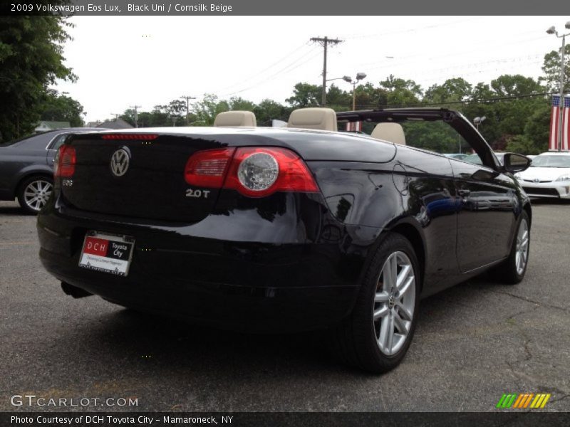 Black Uni / Cornsilk Beige 2009 Volkswagen Eos Lux