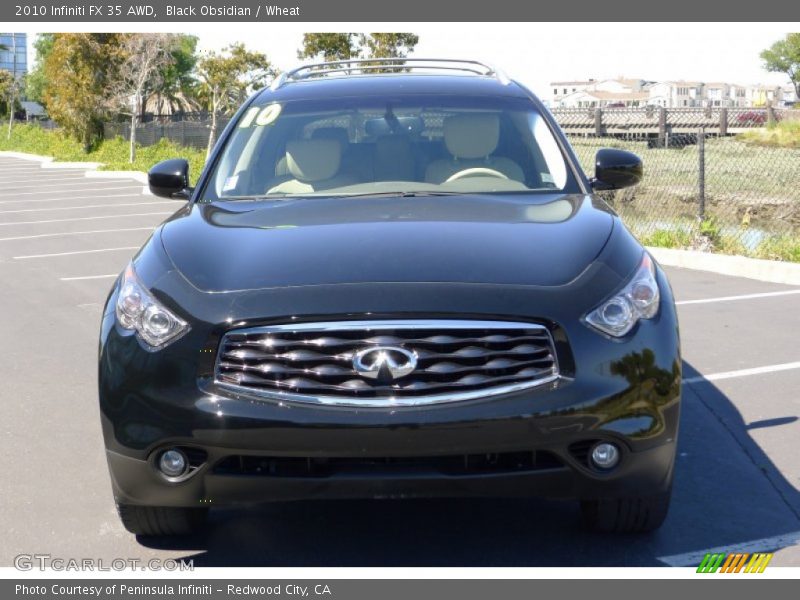 Black Obsidian / Wheat 2010 Infiniti FX 35 AWD