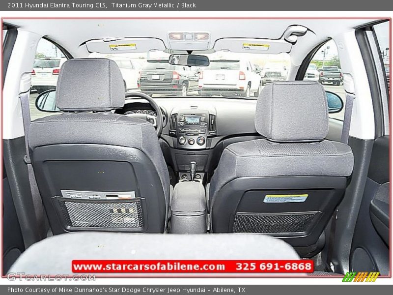 Titanium Gray Metallic / Black 2011 Hyundai Elantra Touring GLS