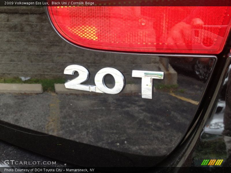 Black Uni / Cornsilk Beige 2009 Volkswagen Eos Lux