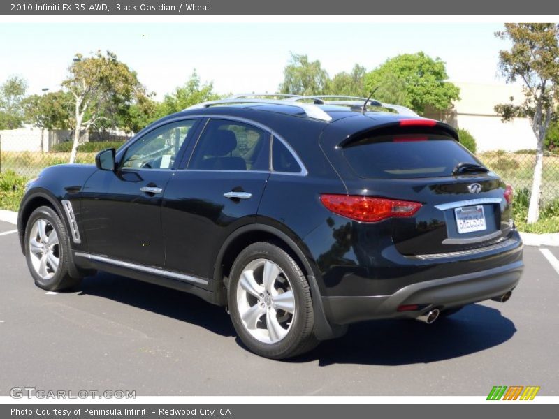 Black Obsidian / Wheat 2010 Infiniti FX 35 AWD
