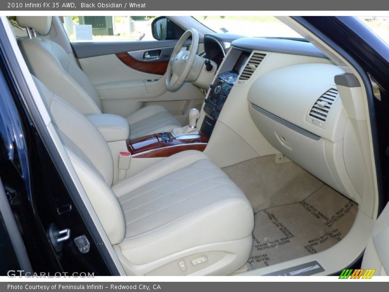 Black Obsidian / Wheat 2010 Infiniti FX 35 AWD
