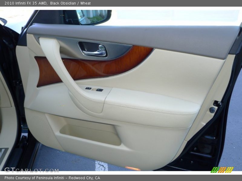 Black Obsidian / Wheat 2010 Infiniti FX 35 AWD