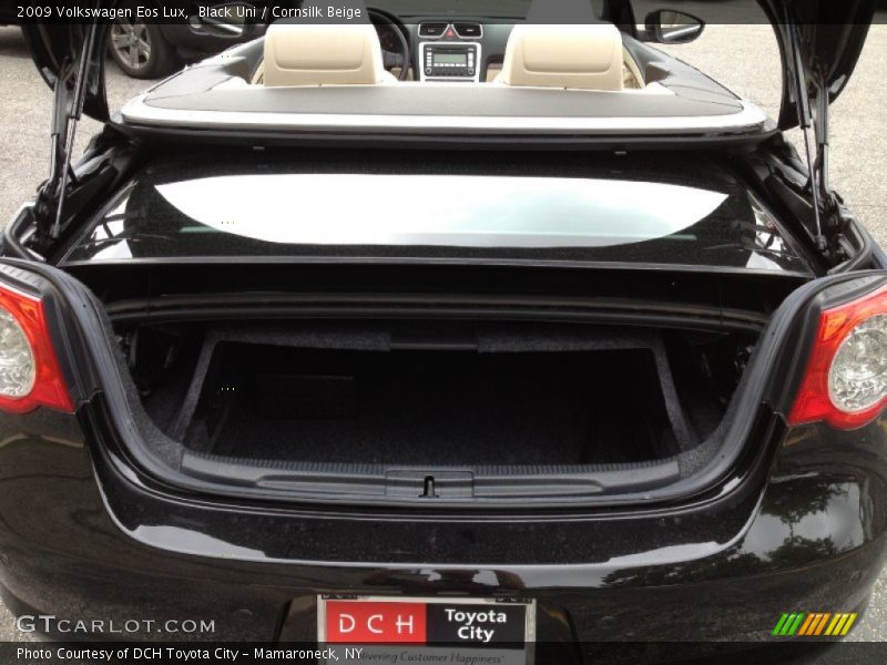 Black Uni / Cornsilk Beige 2009 Volkswagen Eos Lux