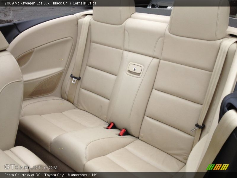 Black Uni / Cornsilk Beige 2009 Volkswagen Eos Lux