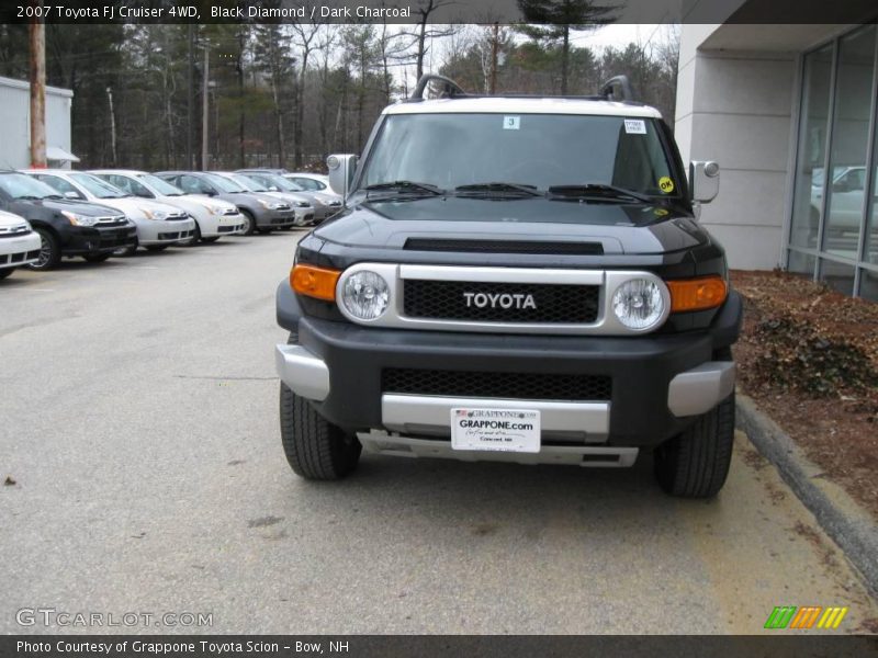 Black Diamond / Dark Charcoal 2007 Toyota FJ Cruiser 4WD