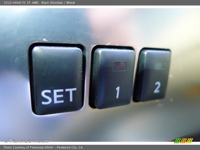 Black Obsidian / Wheat 2010 Infiniti FX 35 AWD
