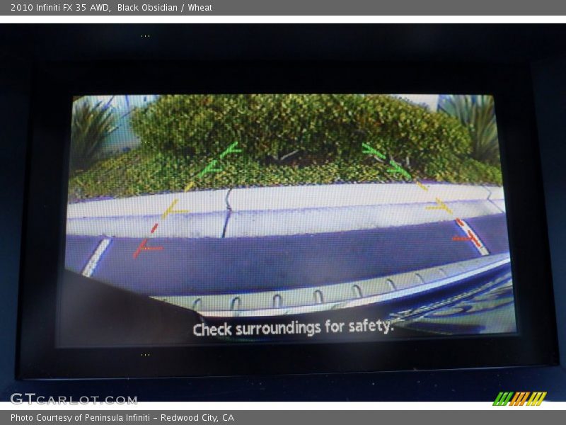 Black Obsidian / Wheat 2010 Infiniti FX 35 AWD