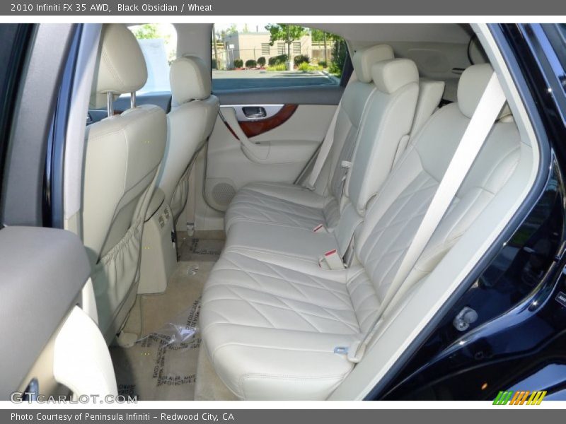 Black Obsidian / Wheat 2010 Infiniti FX 35 AWD