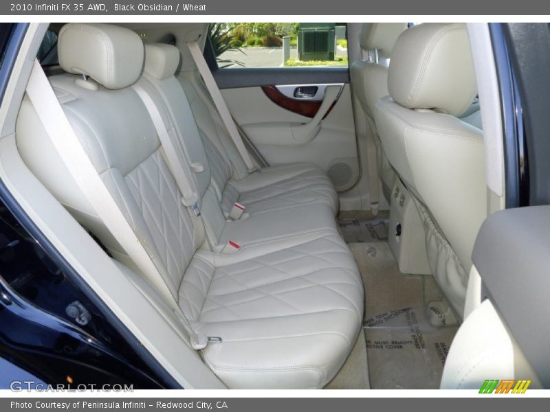 Black Obsidian / Wheat 2010 Infiniti FX 35 AWD
