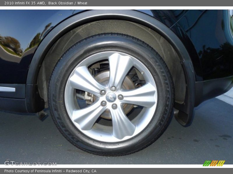 Black Obsidian / Wheat 2010 Infiniti FX 35 AWD