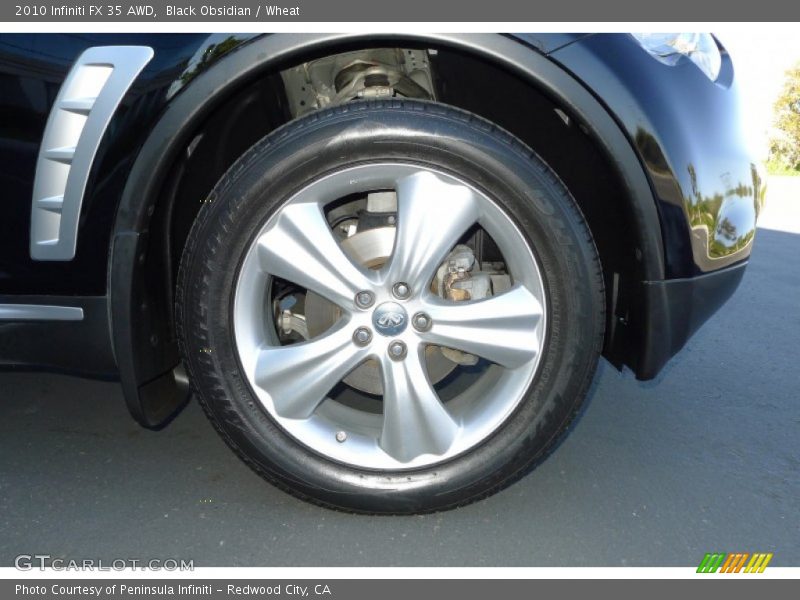 Black Obsidian / Wheat 2010 Infiniti FX 35 AWD