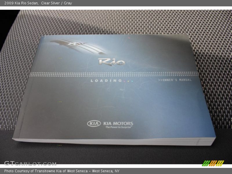Books/Manuals of 2009 Rio Sedan