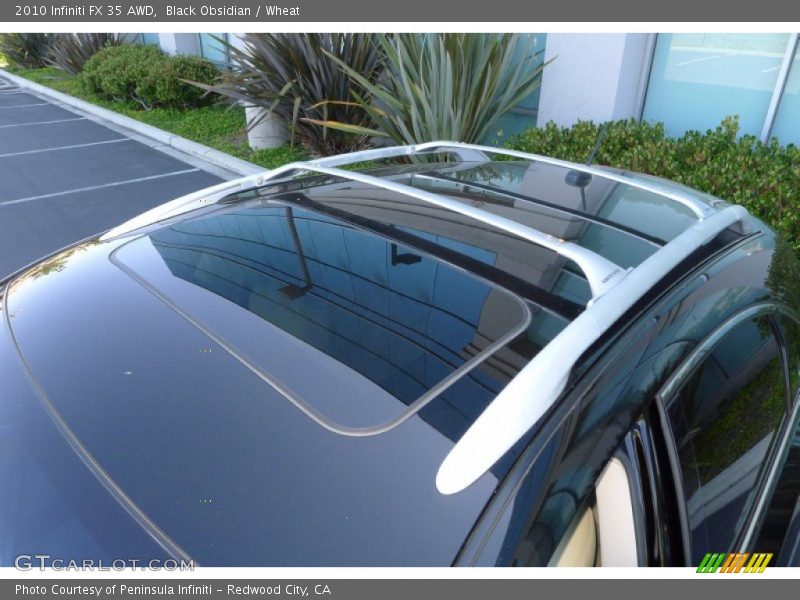Black Obsidian / Wheat 2010 Infiniti FX 35 AWD