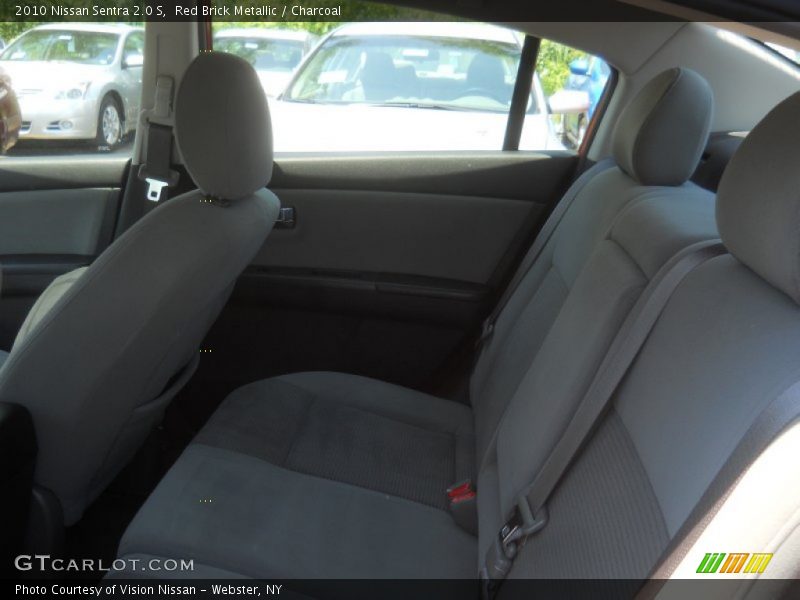 Red Brick Metallic / Charcoal 2010 Nissan Sentra 2.0 S