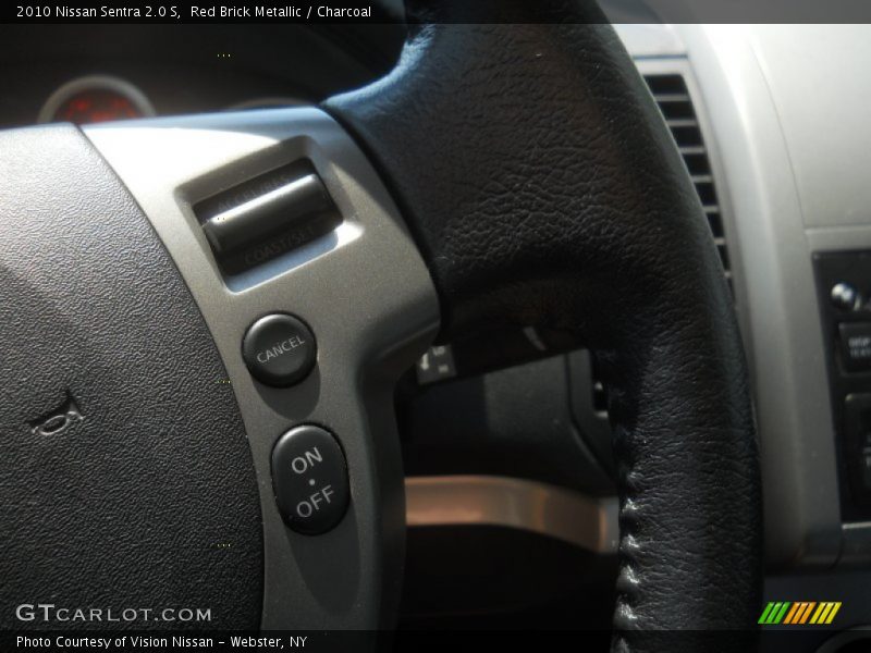 Red Brick Metallic / Charcoal 2010 Nissan Sentra 2.0 S