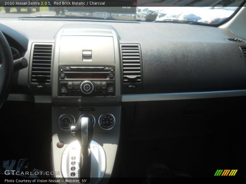 Red Brick Metallic / Charcoal 2010 Nissan Sentra 2.0 S