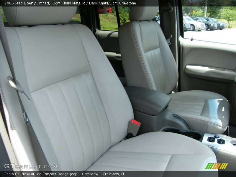 Light Khaki Metallic / Dark Khaki/Light Graystone 2006 Jeep Liberty Limited