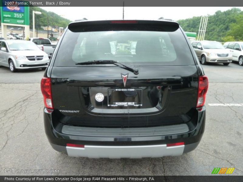 Black / Ebony 2007 Pontiac Torrent