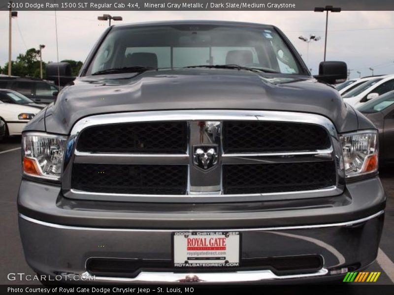 Mineral Gray Metallic / Dark Slate/Medium Graystone 2010 Dodge Ram 1500 SLT Regular Cab 4x4